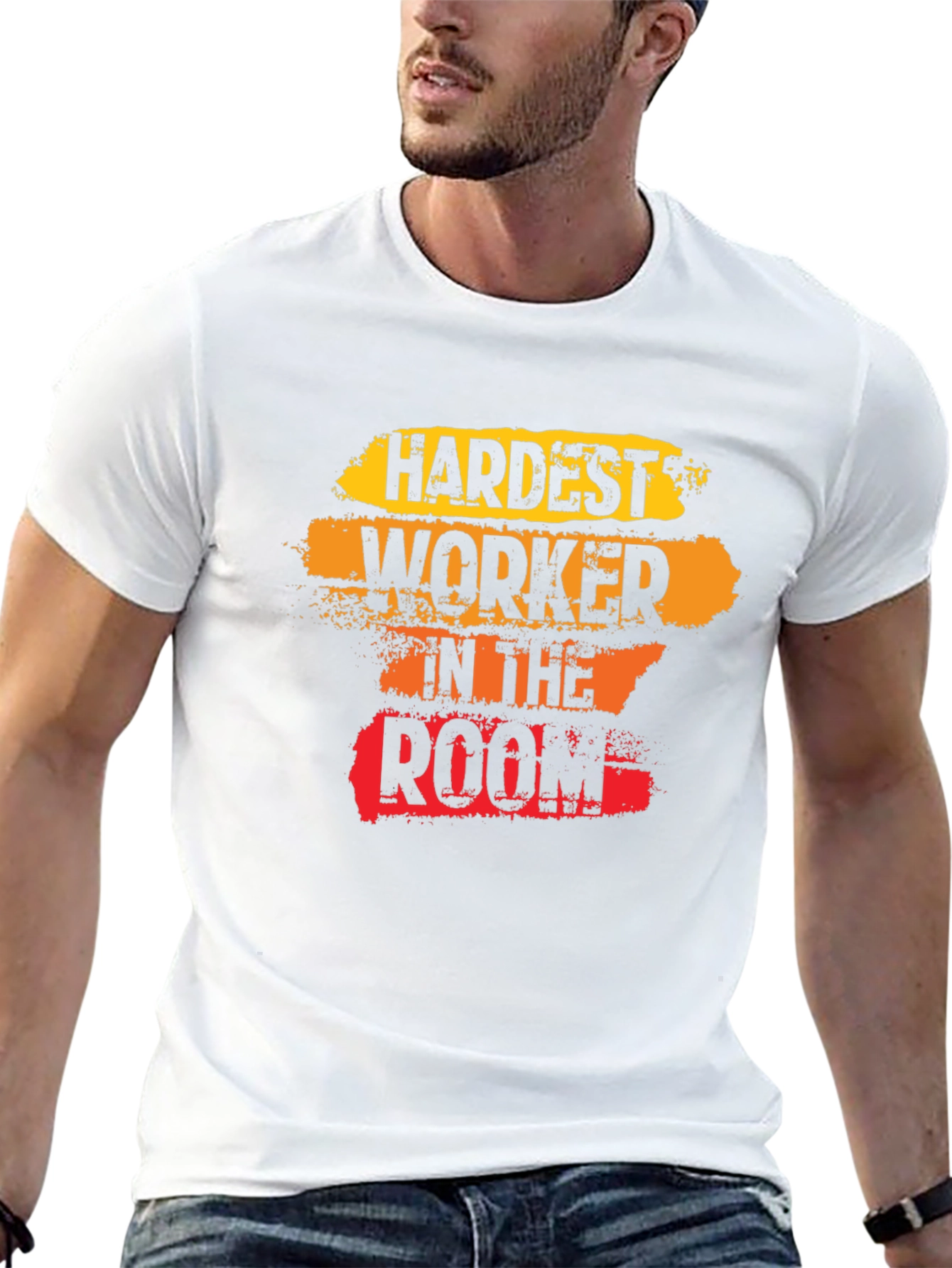 Hardest Worker Tee - Motivational T-Shirt