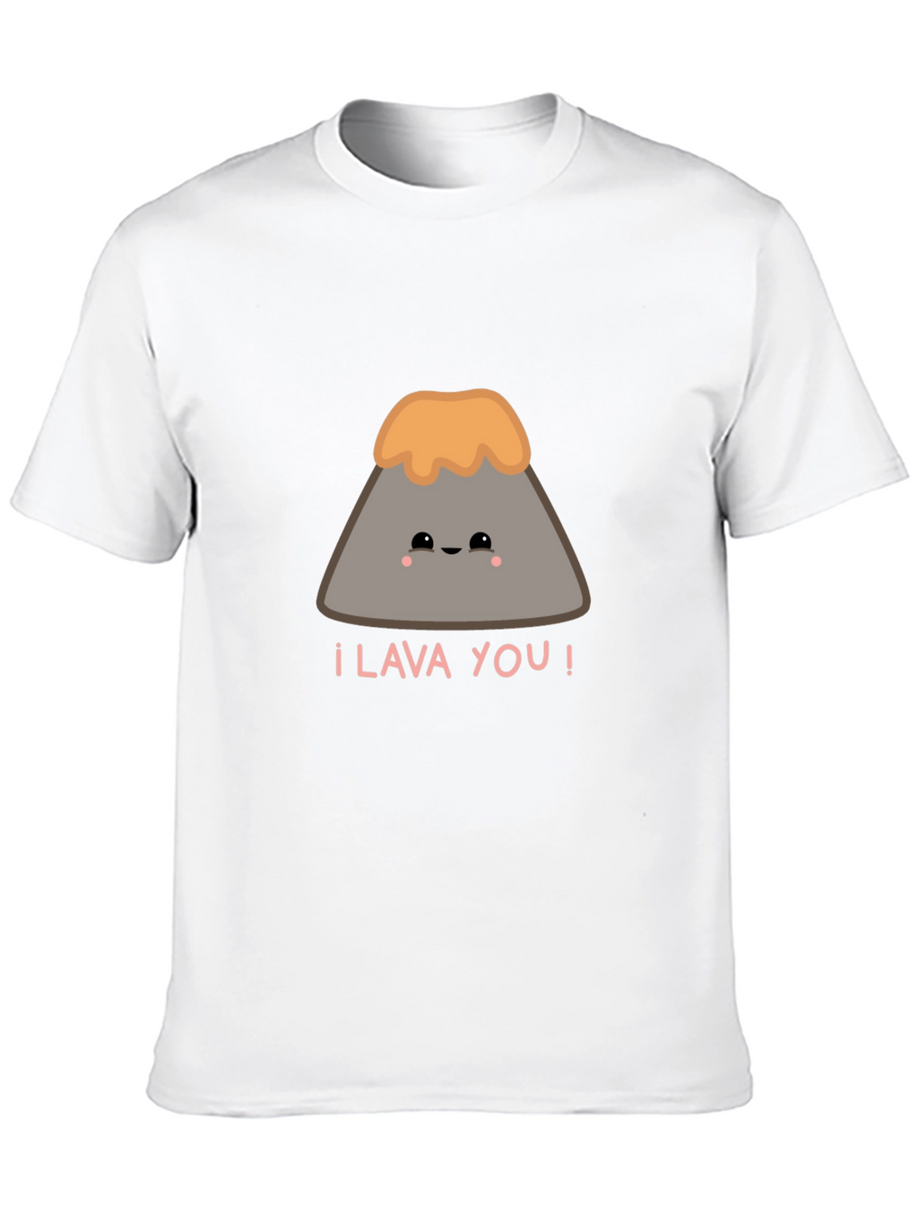 Kawaii Lava You Volcano T-Shirt