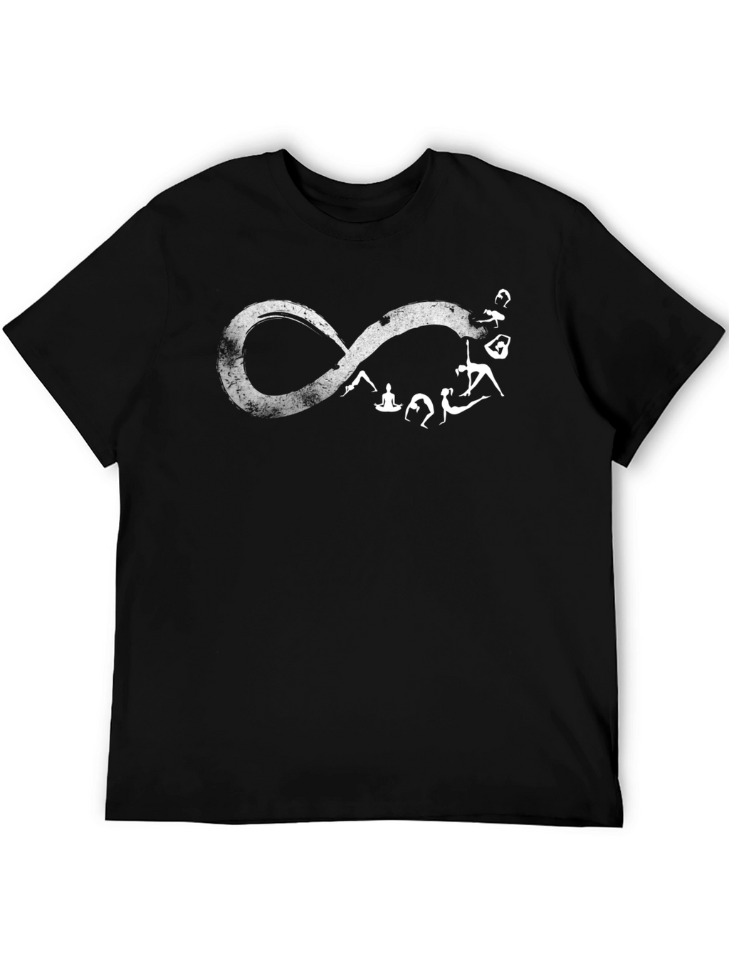 Yoga Infinity T-Shirt - Unisex Black Tee