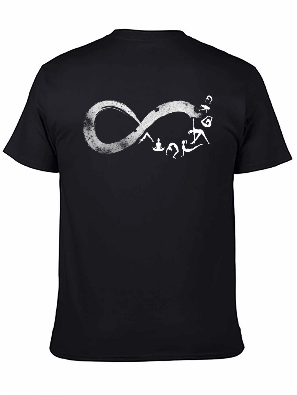 Yoga Infinity T-Shirt - Unisex Black Tee