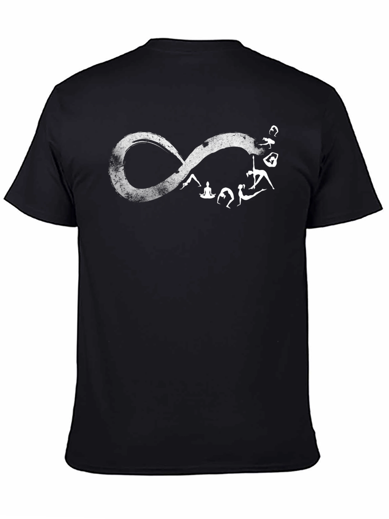 Yoga Infinity T-Shirt - Unisex Black Tee
