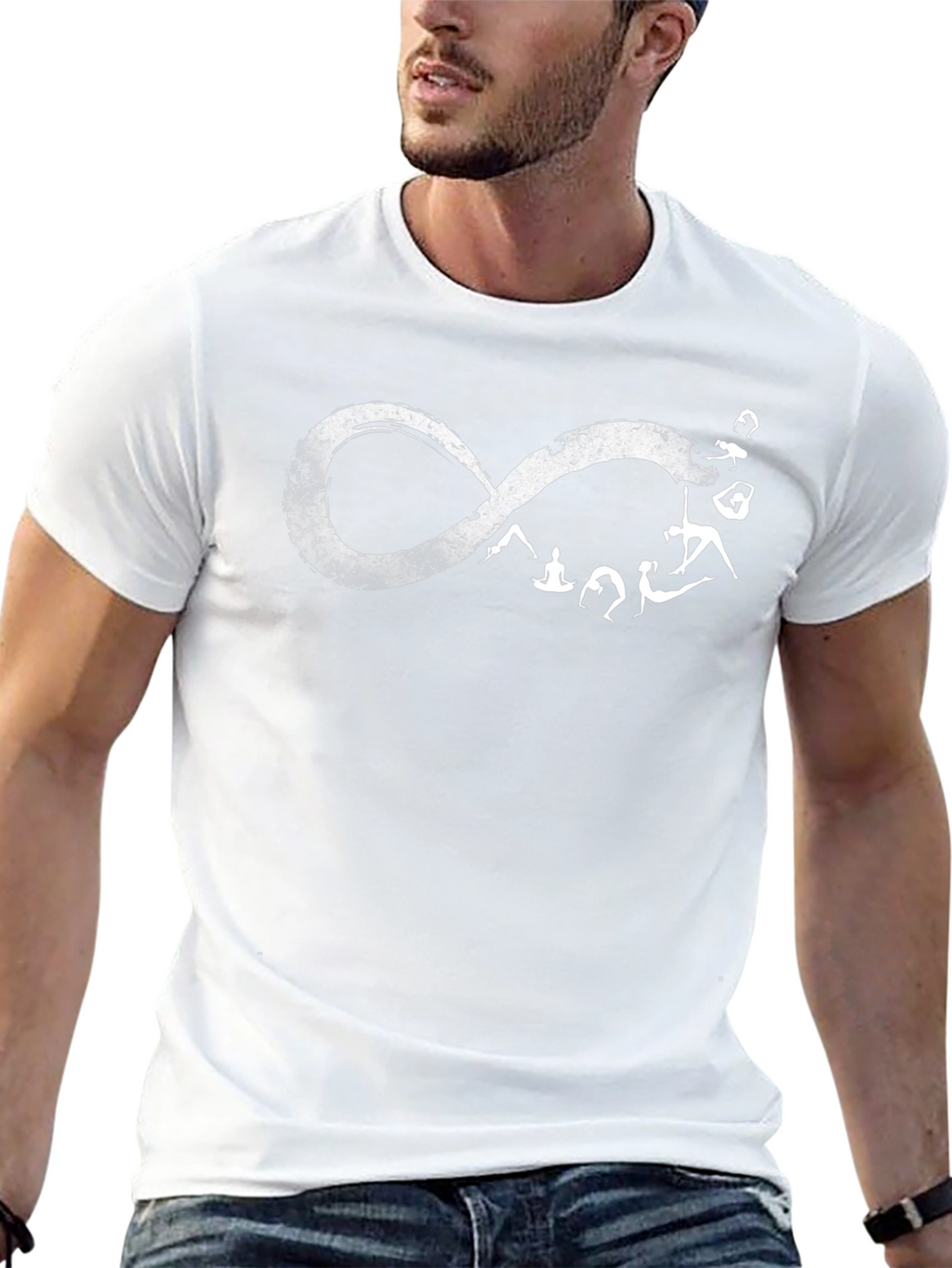 Yoga Infinity T-Shirt - Unisex Black Tee