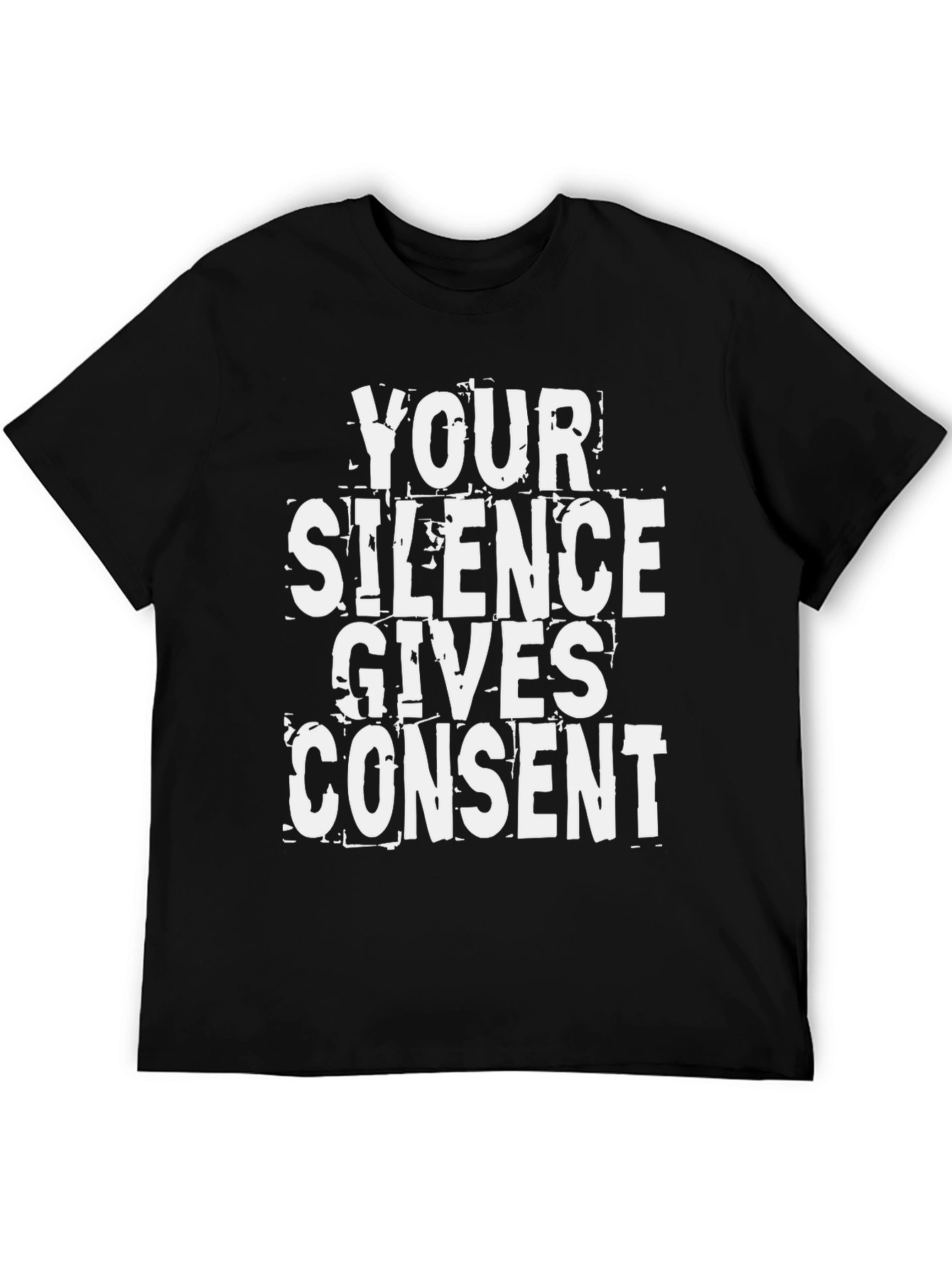 Silence Gives Consent Graphic Tee