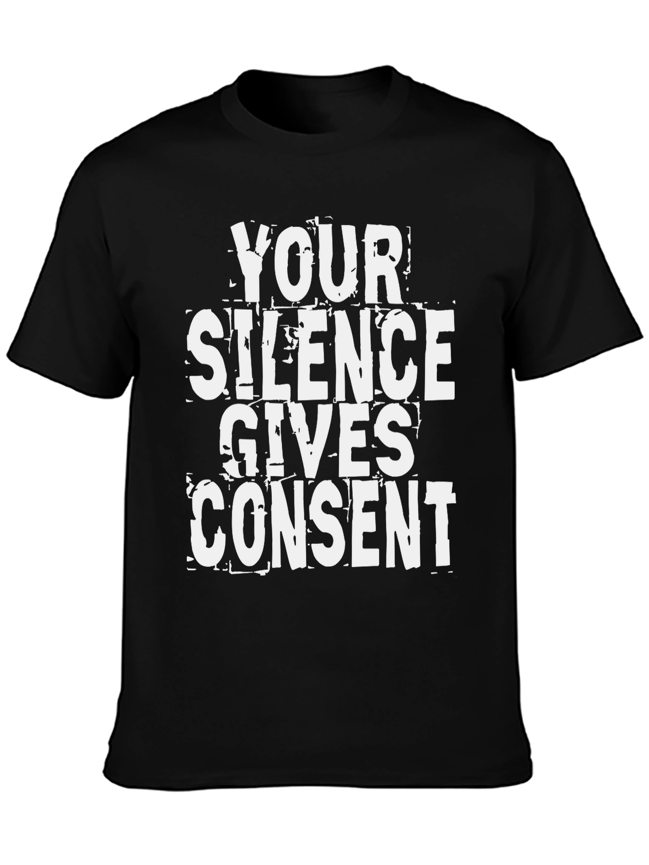 Silence Gives Consent Graphic Tee