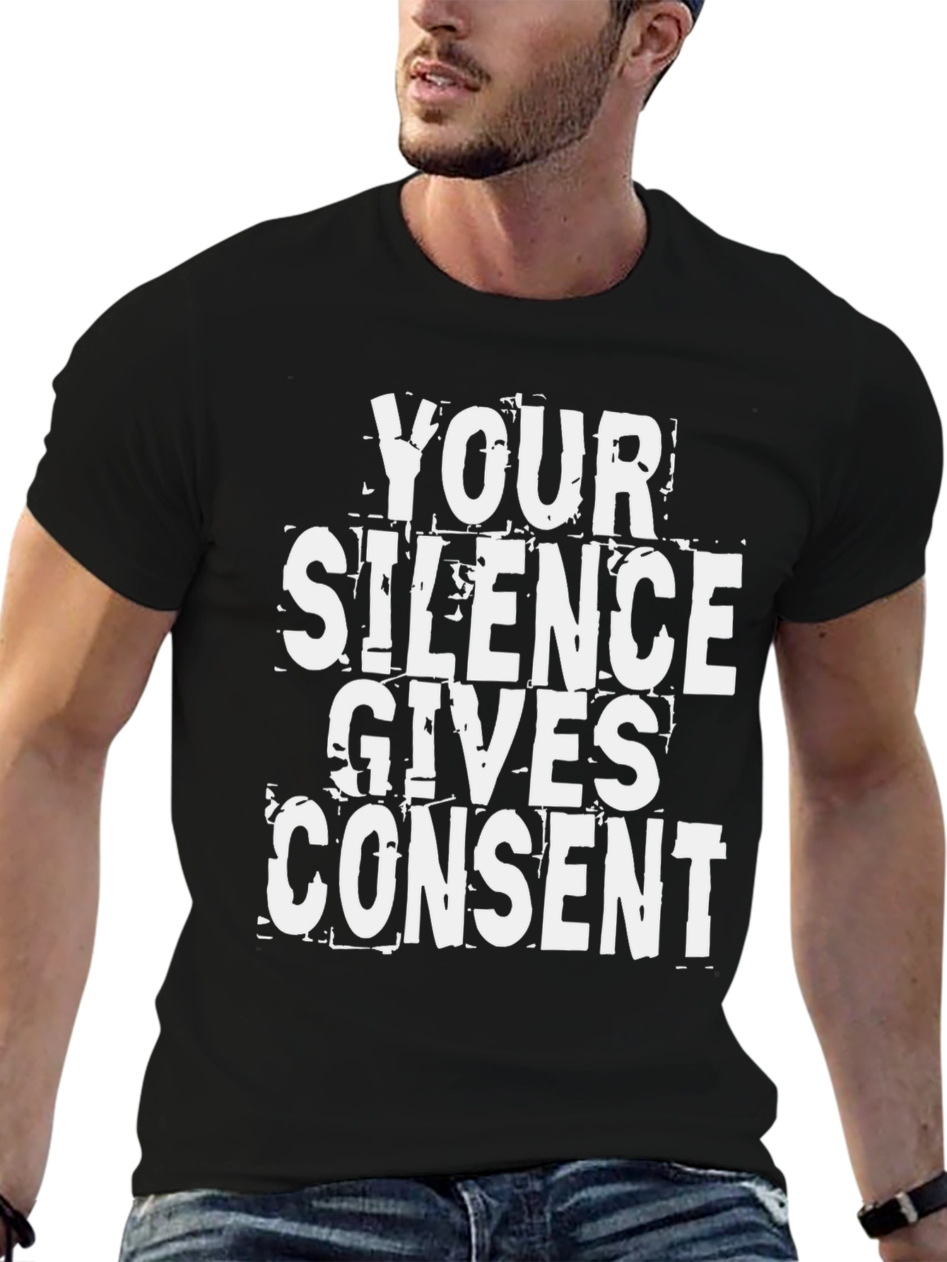 Silence Gives Consent Graphic Tee