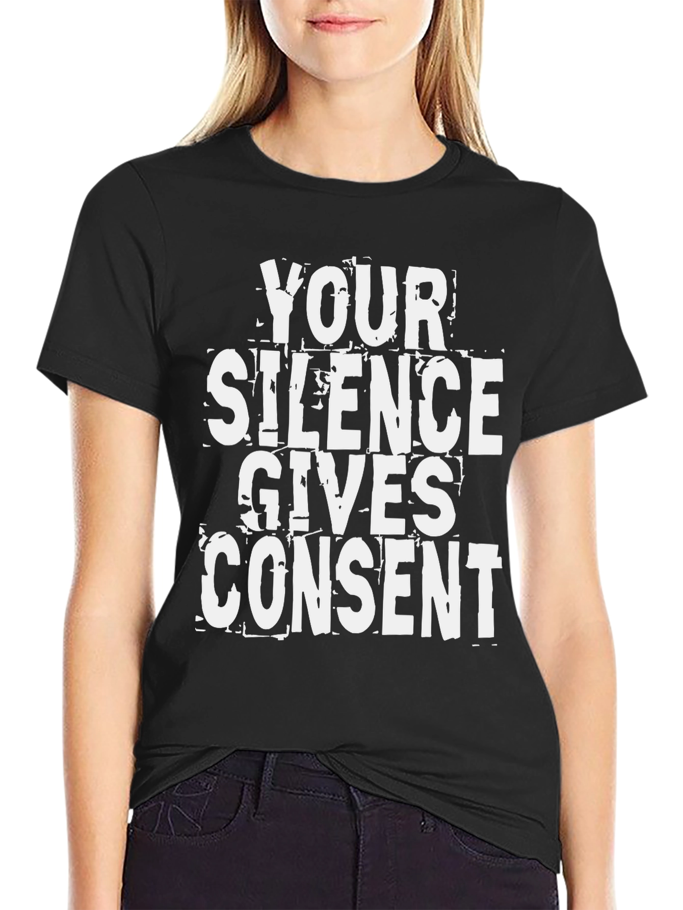 Silence Gives Consent Graphic Tee