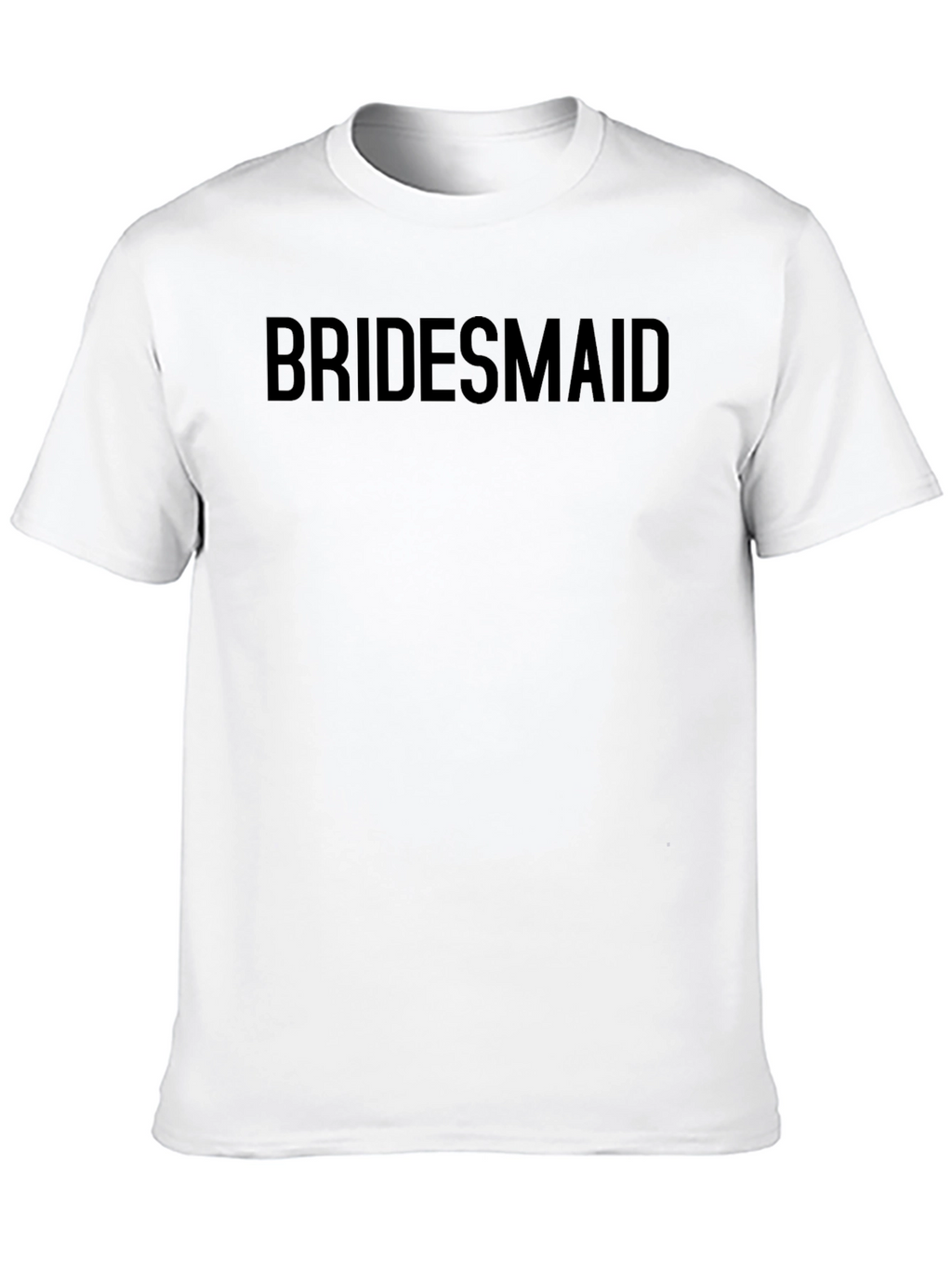 Bridesmaid Crew Neck T-Shirt