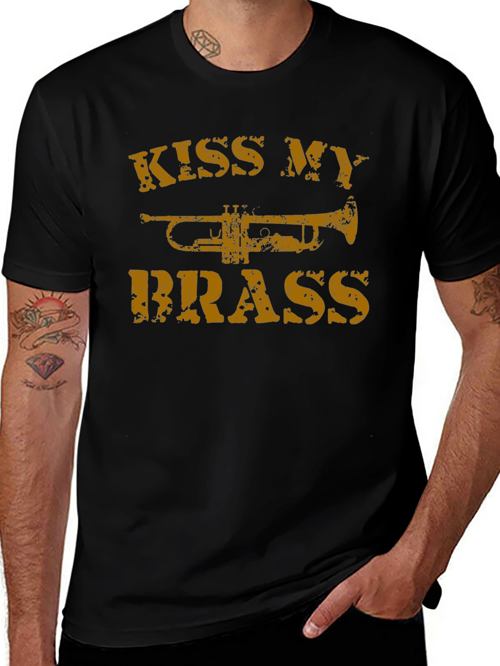 Kiss My Brass Trumpet T-Shirt