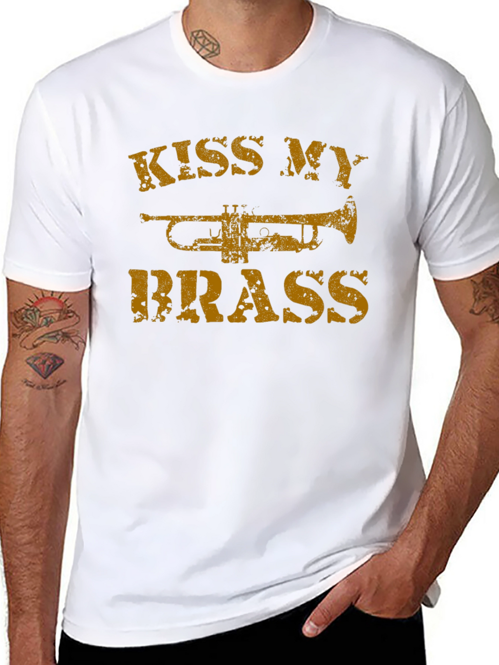 Kiss My Brass Trumpet T-Shirt