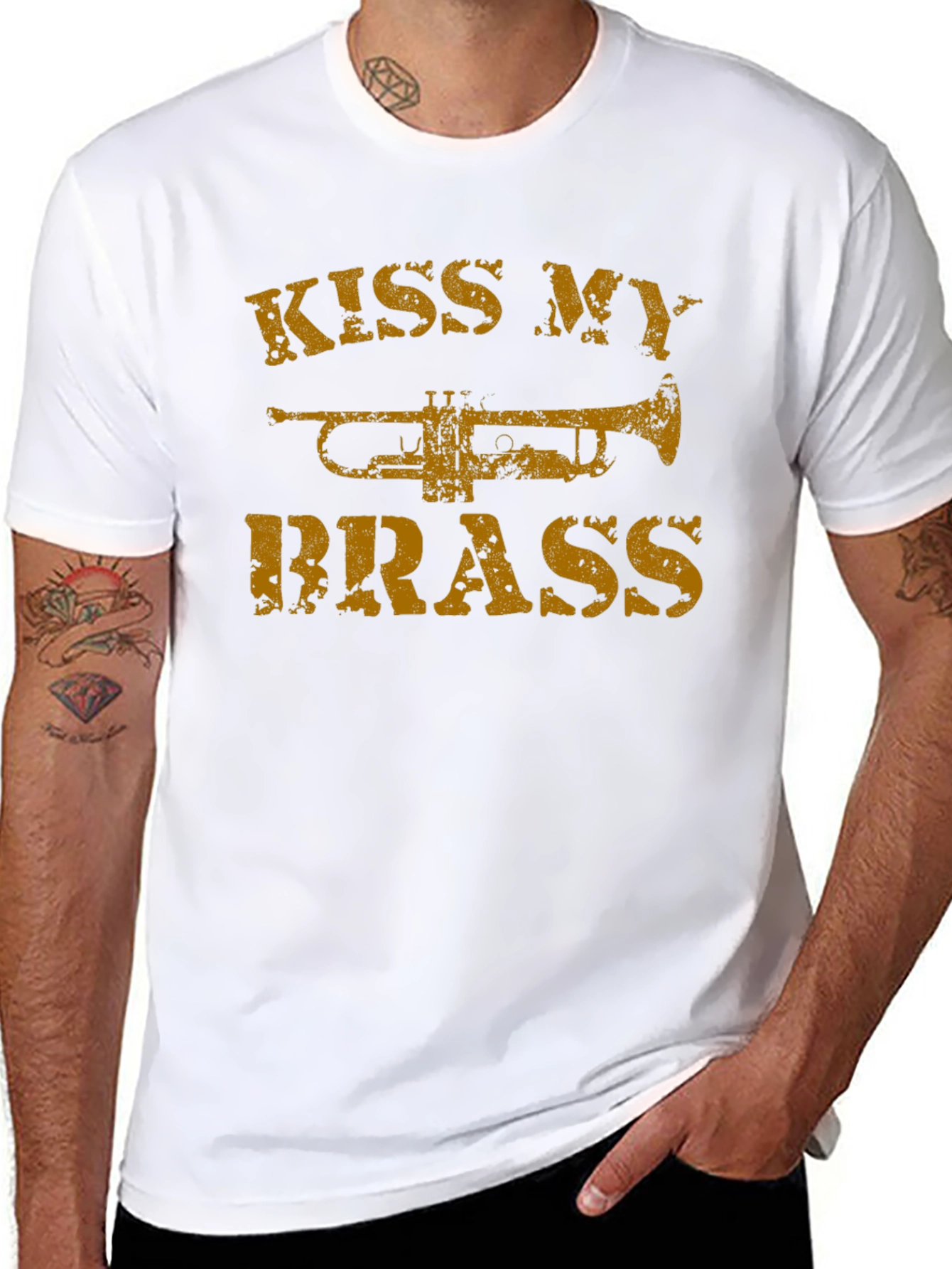 Kiss My Brass Trumpet T-Shirt
