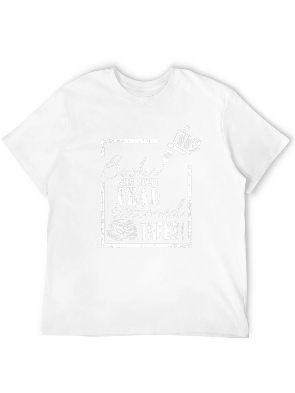 Tattooed Trees Graphic Tee - Book Lover Shirt