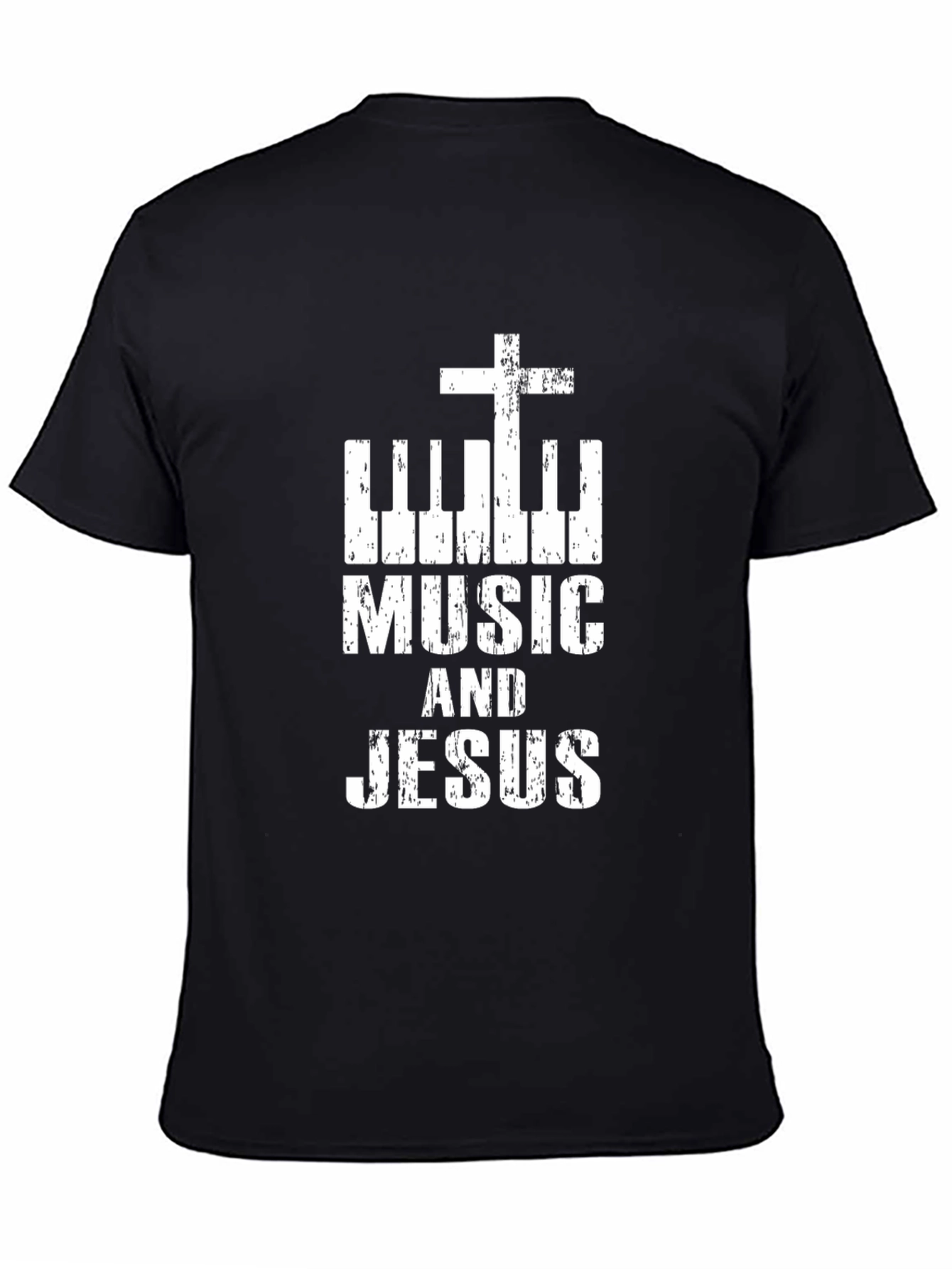 Music and Jesus Christian T-Shirt
