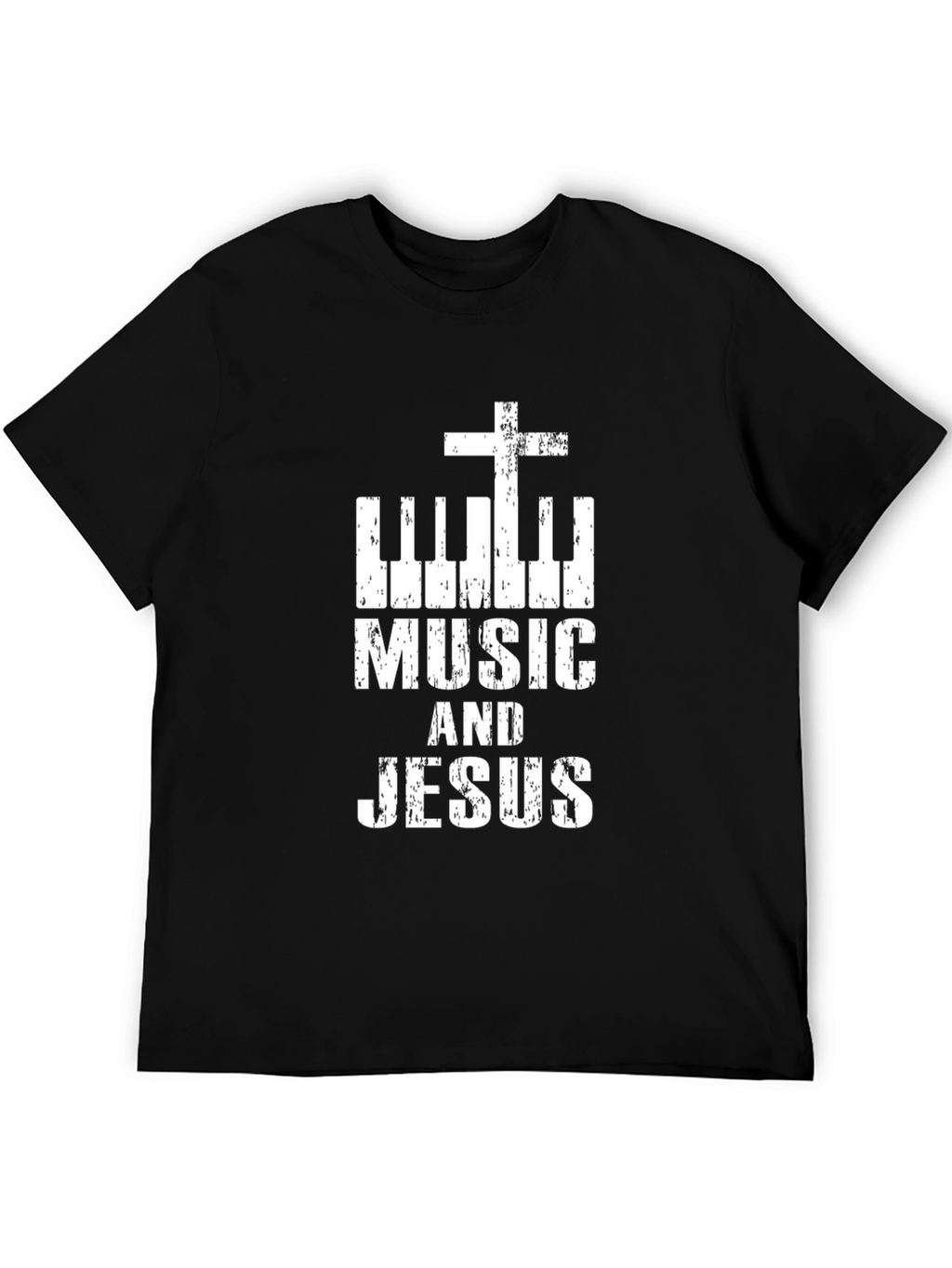 Music and Jesus Christian T-Shirt