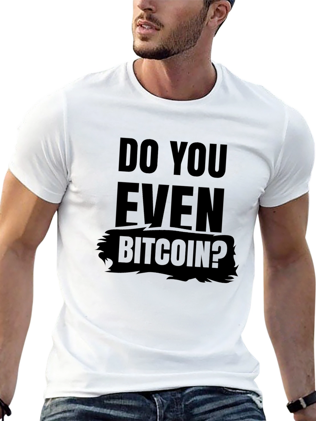 Do You Even Bitcoin? Graphic Tee - Crypto T-Shirt