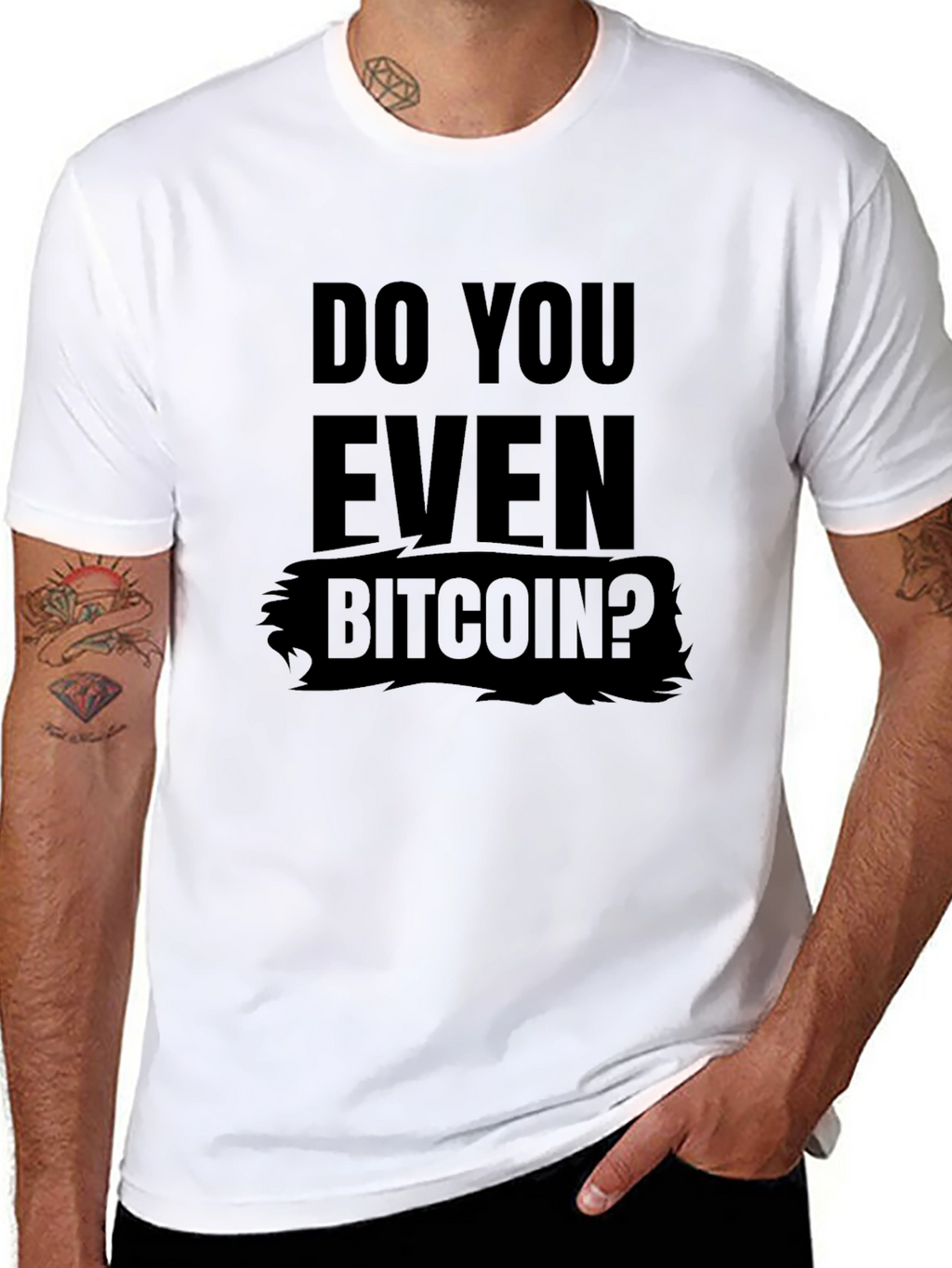 Do You Even Bitcoin? Graphic Tee - Crypto T-Shirt