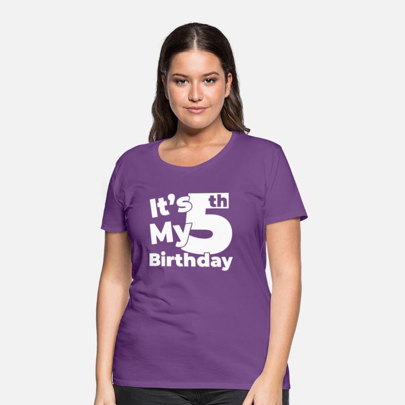 5th Birthday Shirt Its My 5th Birthday 5 Year