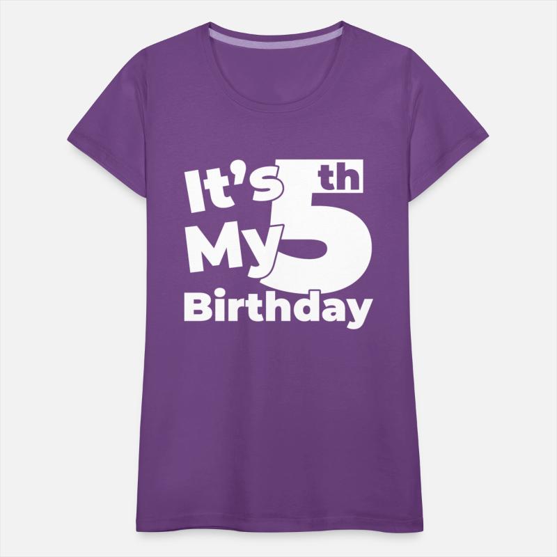 5th Birthday Shirt Its My 5th Birthday 5 Year