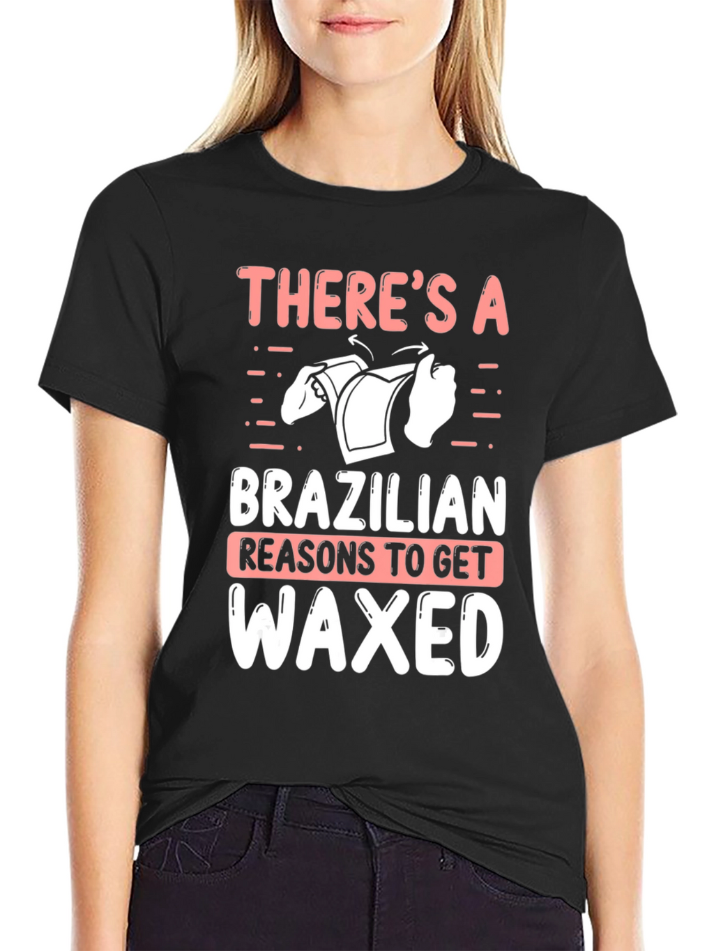 Funny Brazilian Waxed T-Shirt for Men