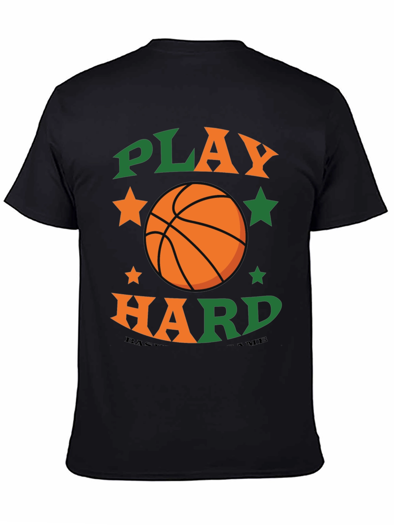 Play Hard Basketball Graphic Tee
