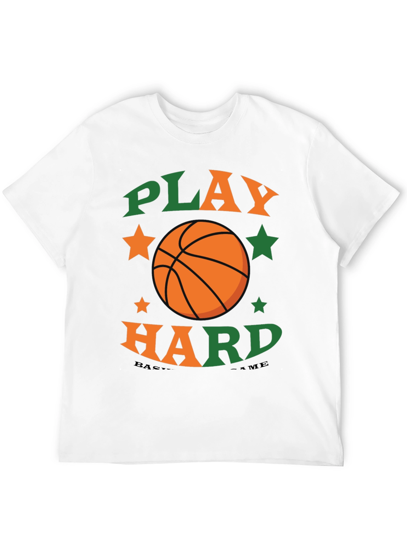 Play Hard Basketball Graphic Tee