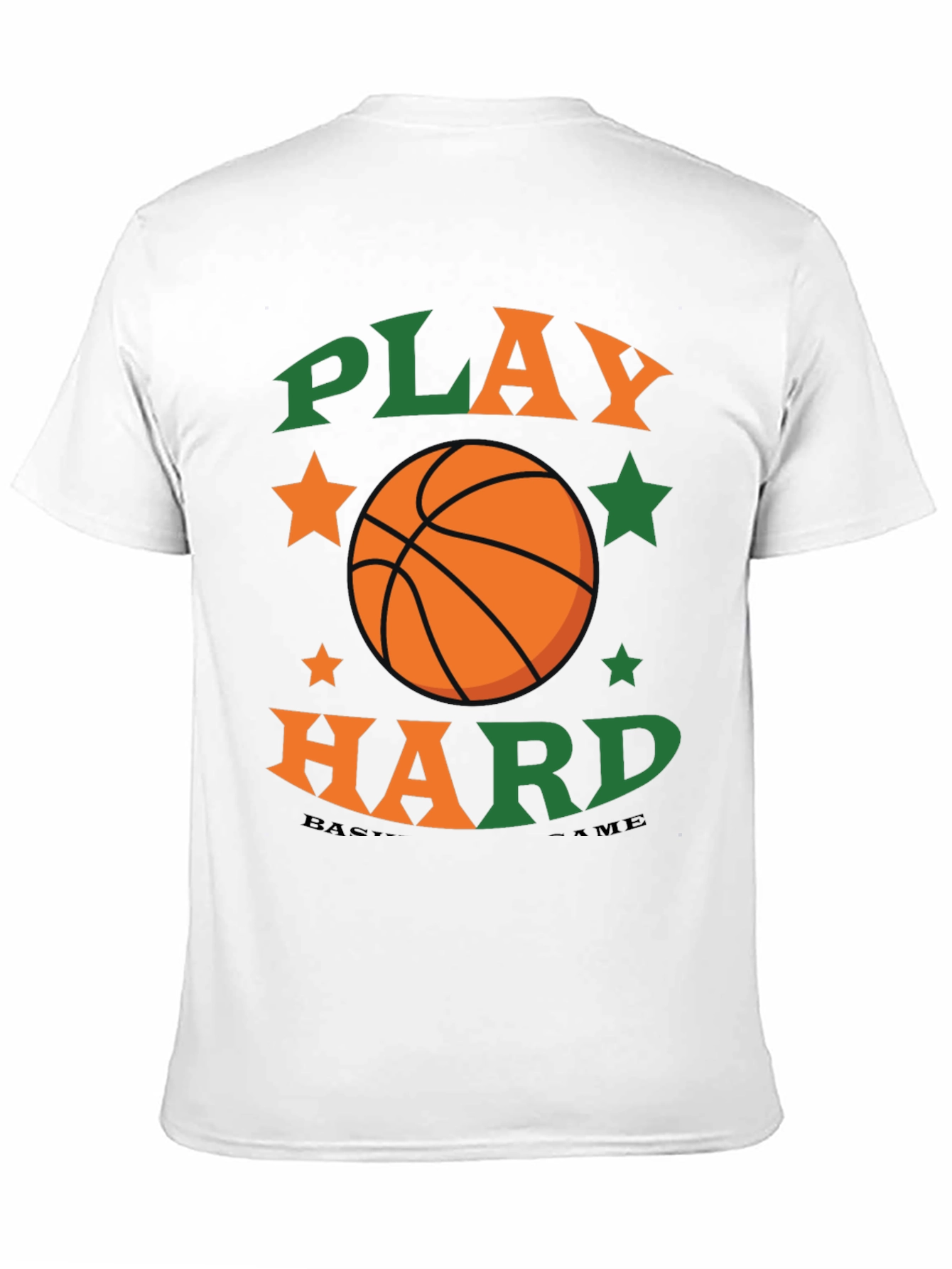 Play Hard Basketball Graphic Tee