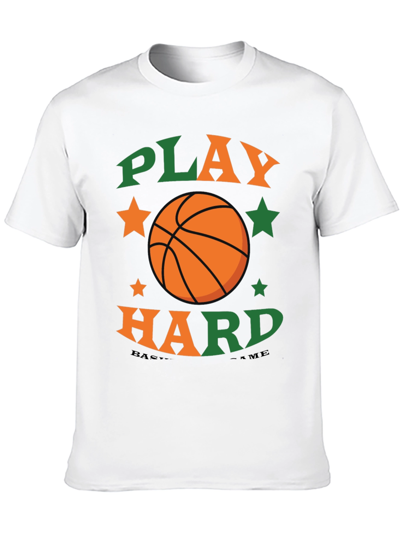 Play Hard Basketball Graphic Tee