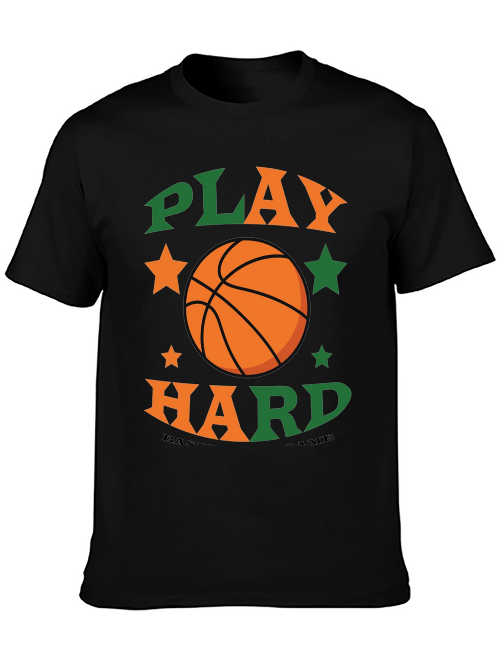 Play Hard Basketball Graphic Tee