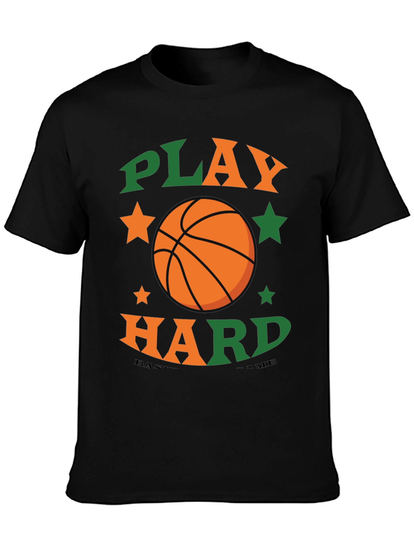 Play Hard Basketball Graphic Tee