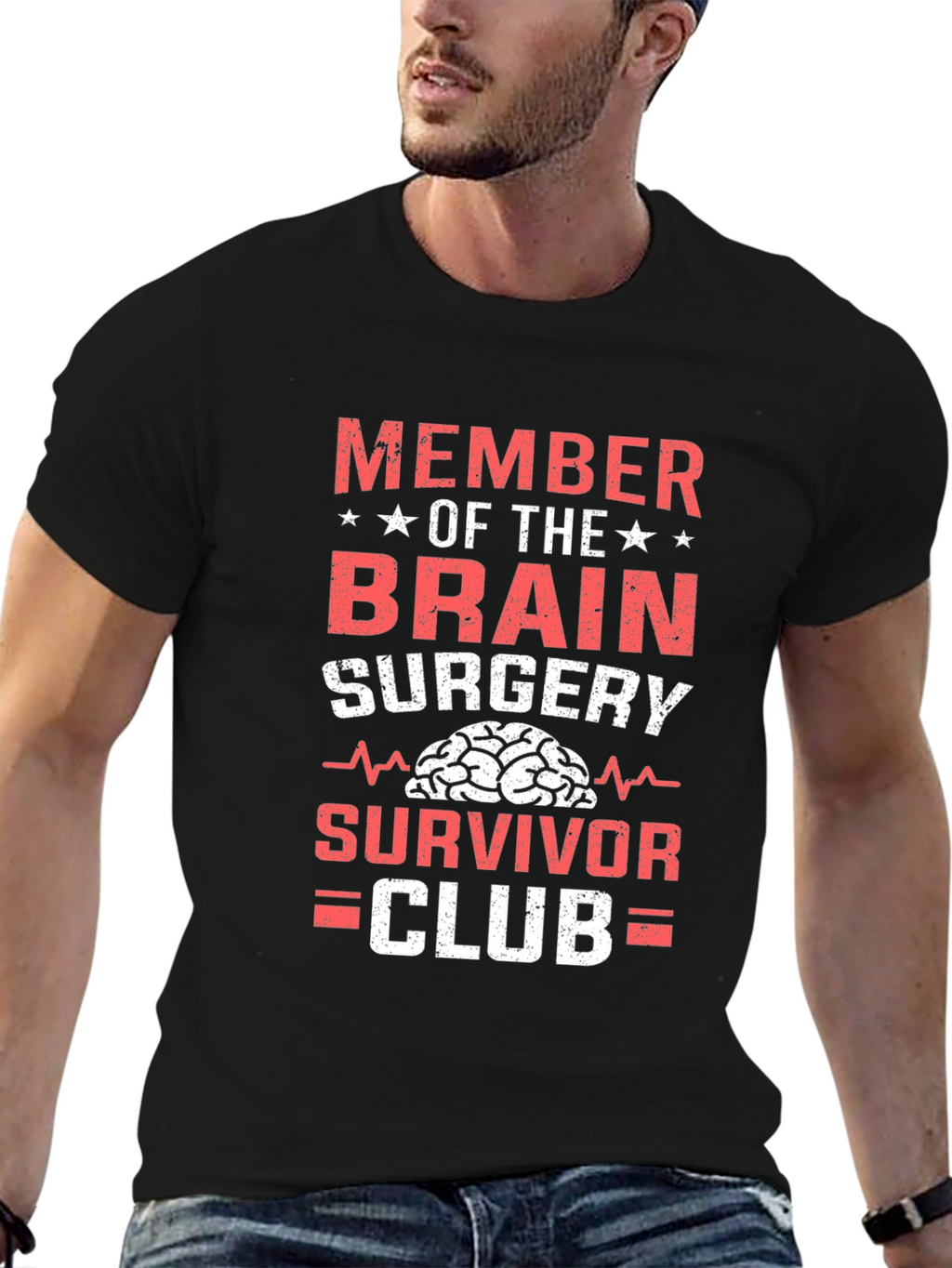 Brain Surgery Survivor Club T-Shirt