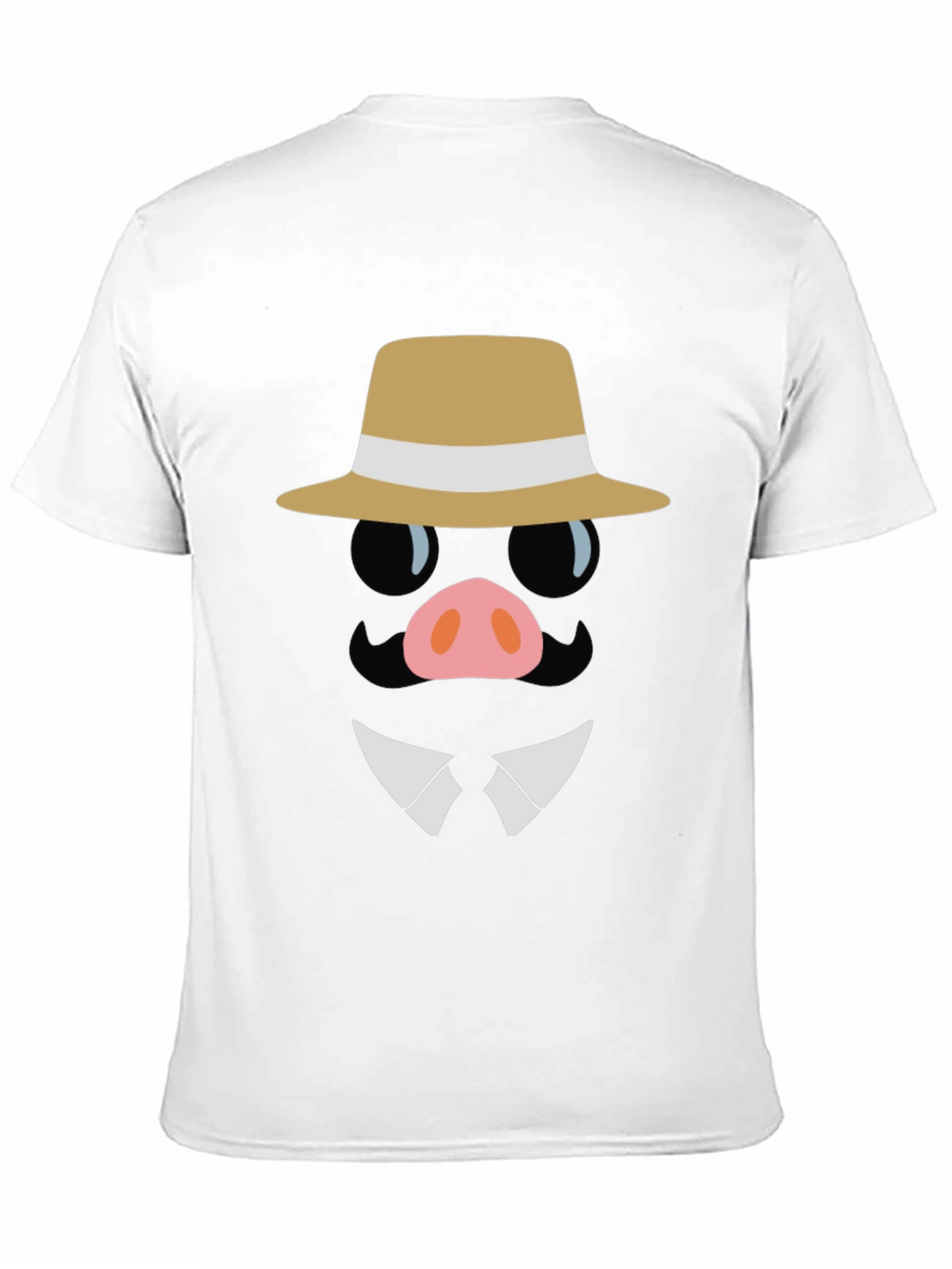 Dapper Pig T-Shirt - Cartoon Character