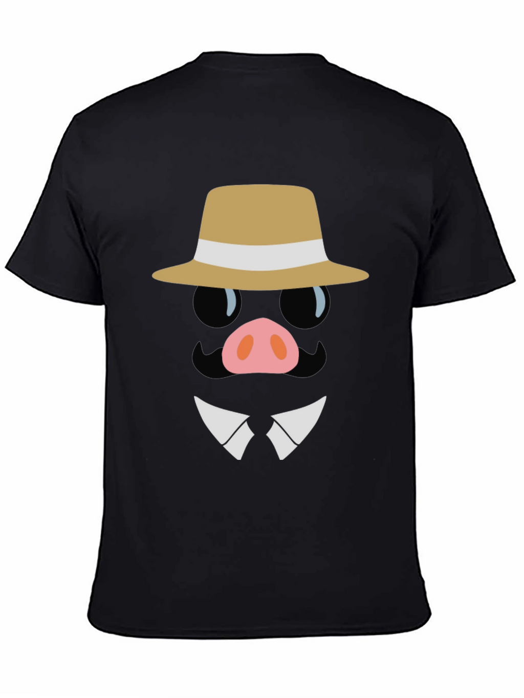 Dapper Pig T-Shirt - Cartoon Character