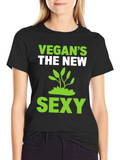 Vegans The New Sexy T-Shirt - Vegan Lifestyle Apparel