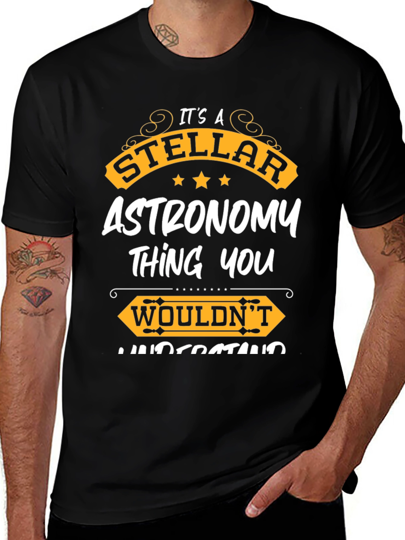 Stellar Astronomy T-Shirt - For Astronomy Lovers