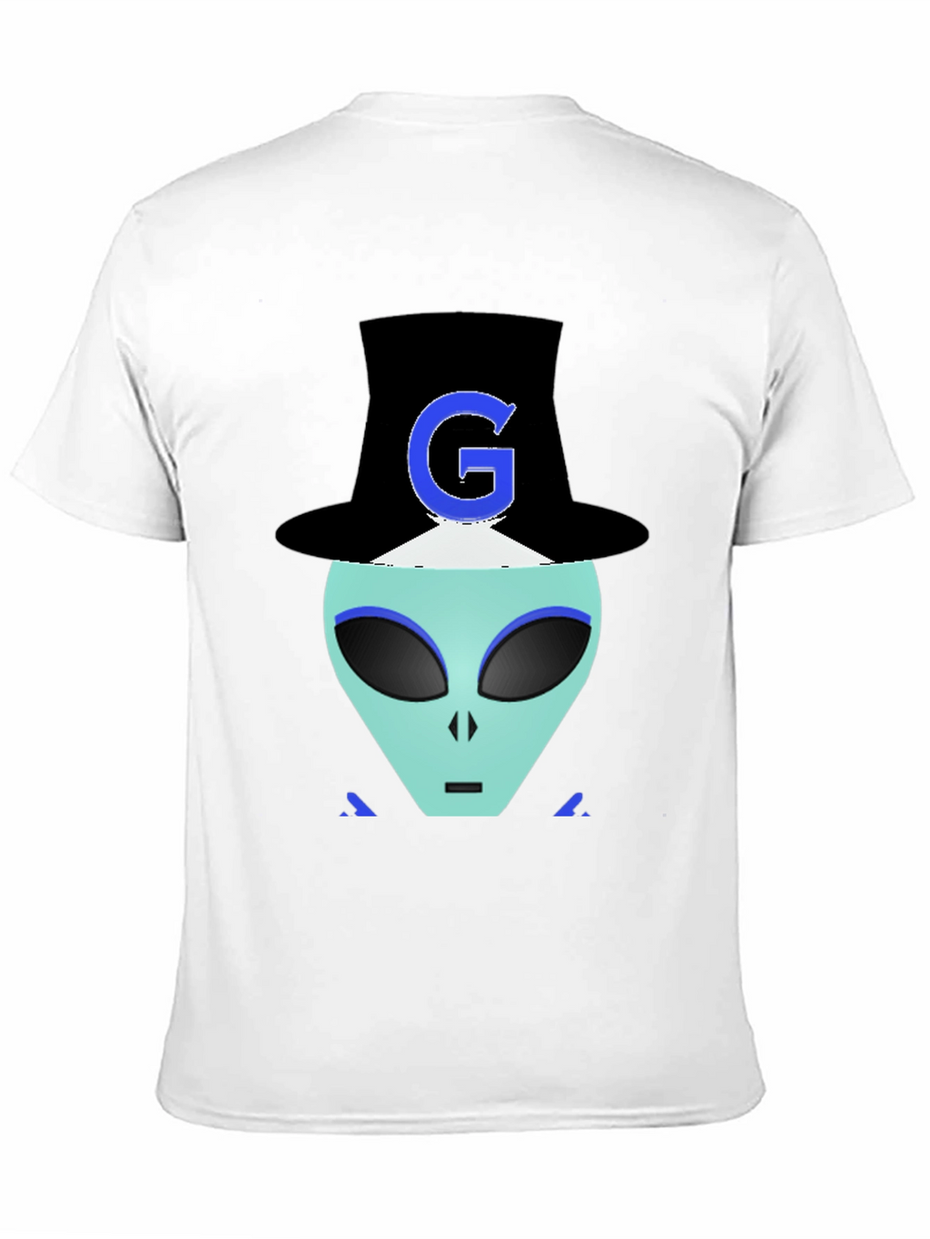 Alien G Top Hat Black T-Shirt