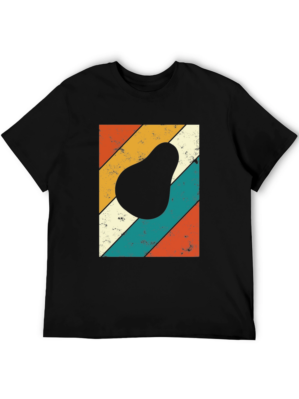 Retro Avocado Graphic T-Shirt