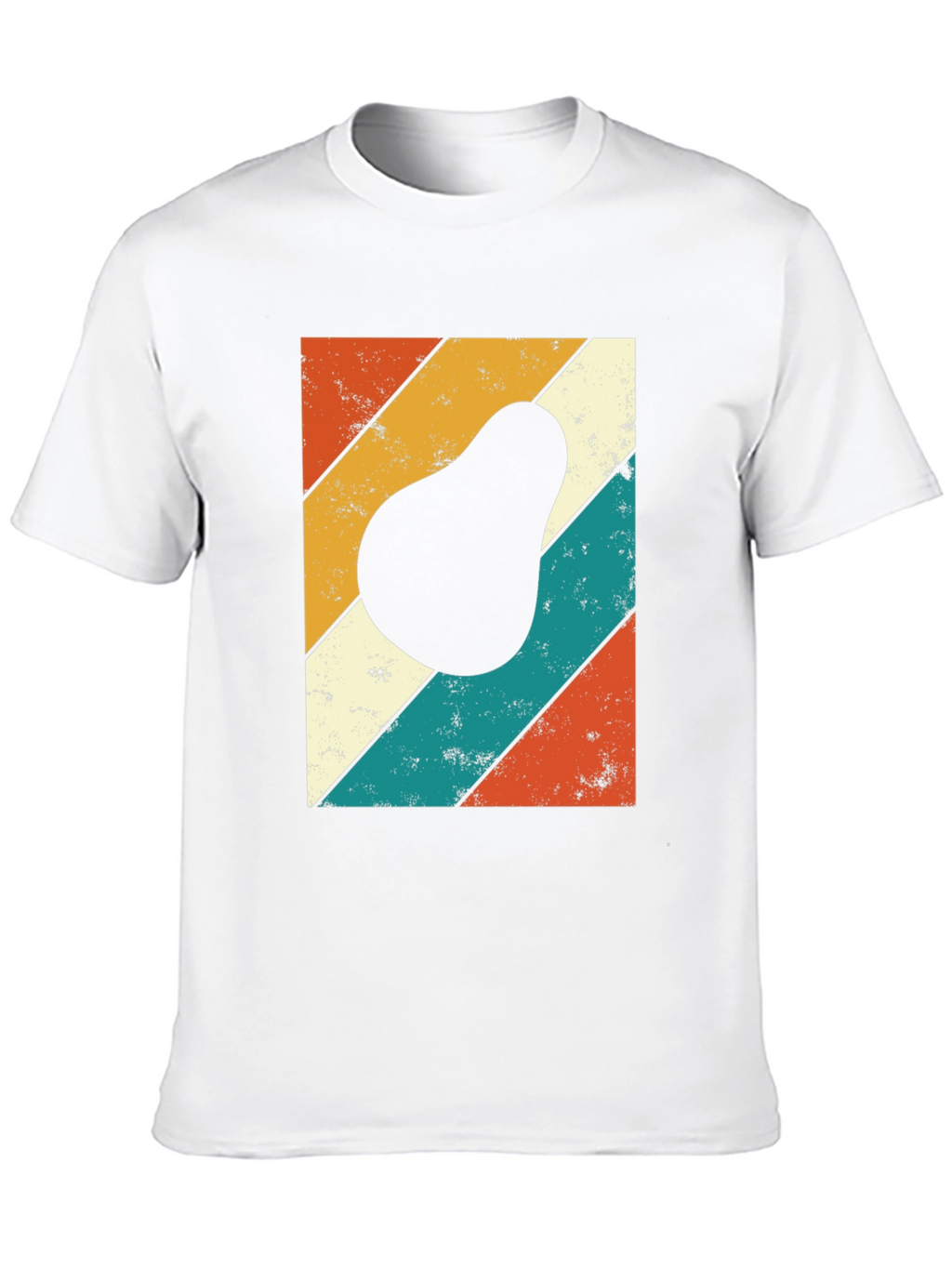 Retro Avocado Graphic T-Shirt
