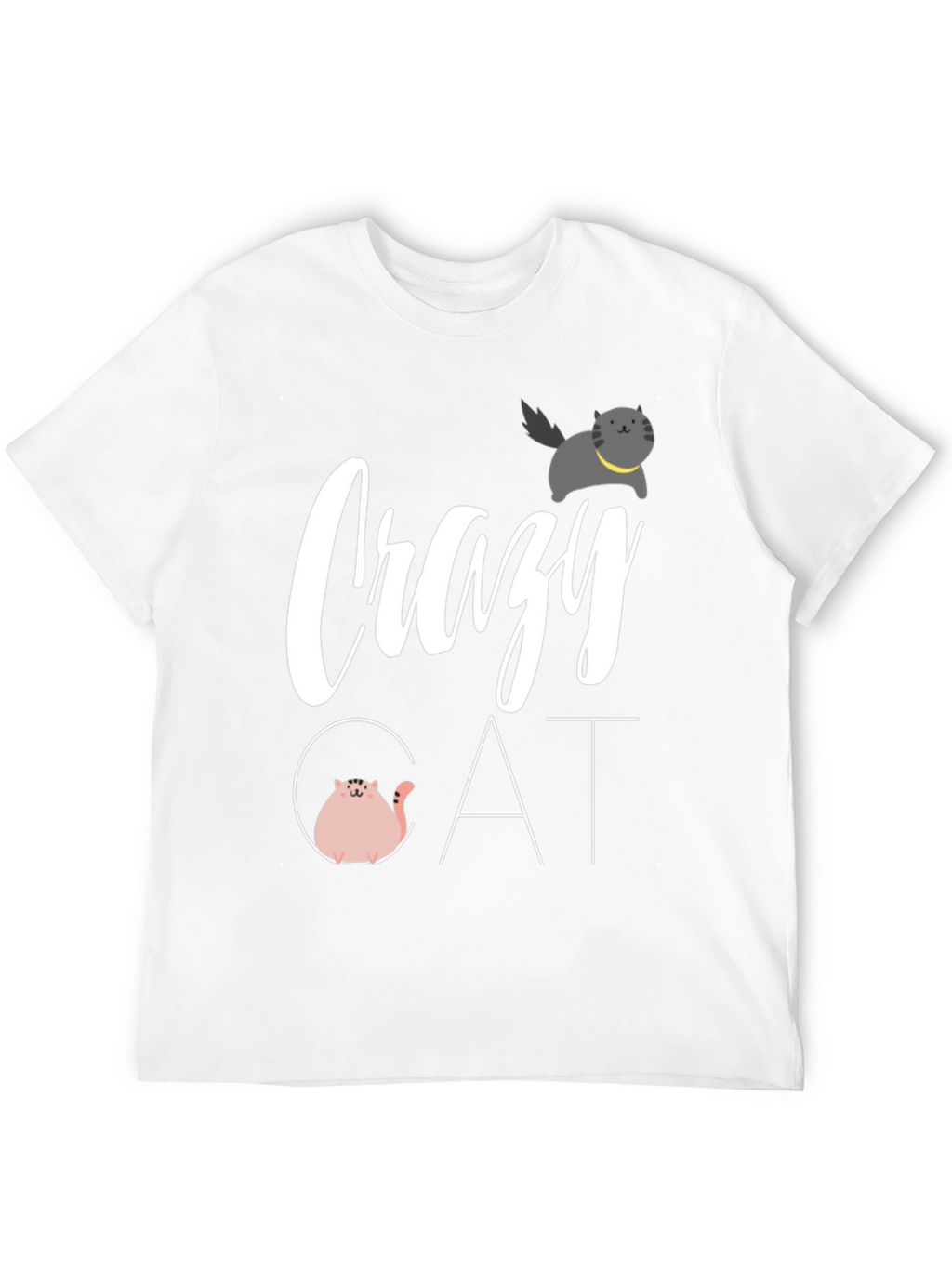 Crazy Cat Graphic Tee