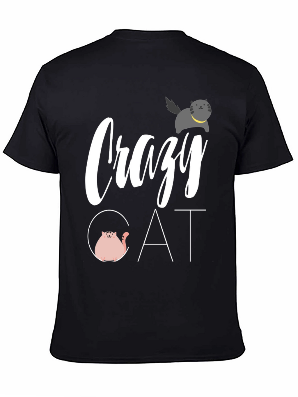 Crazy Cat Graphic Tee