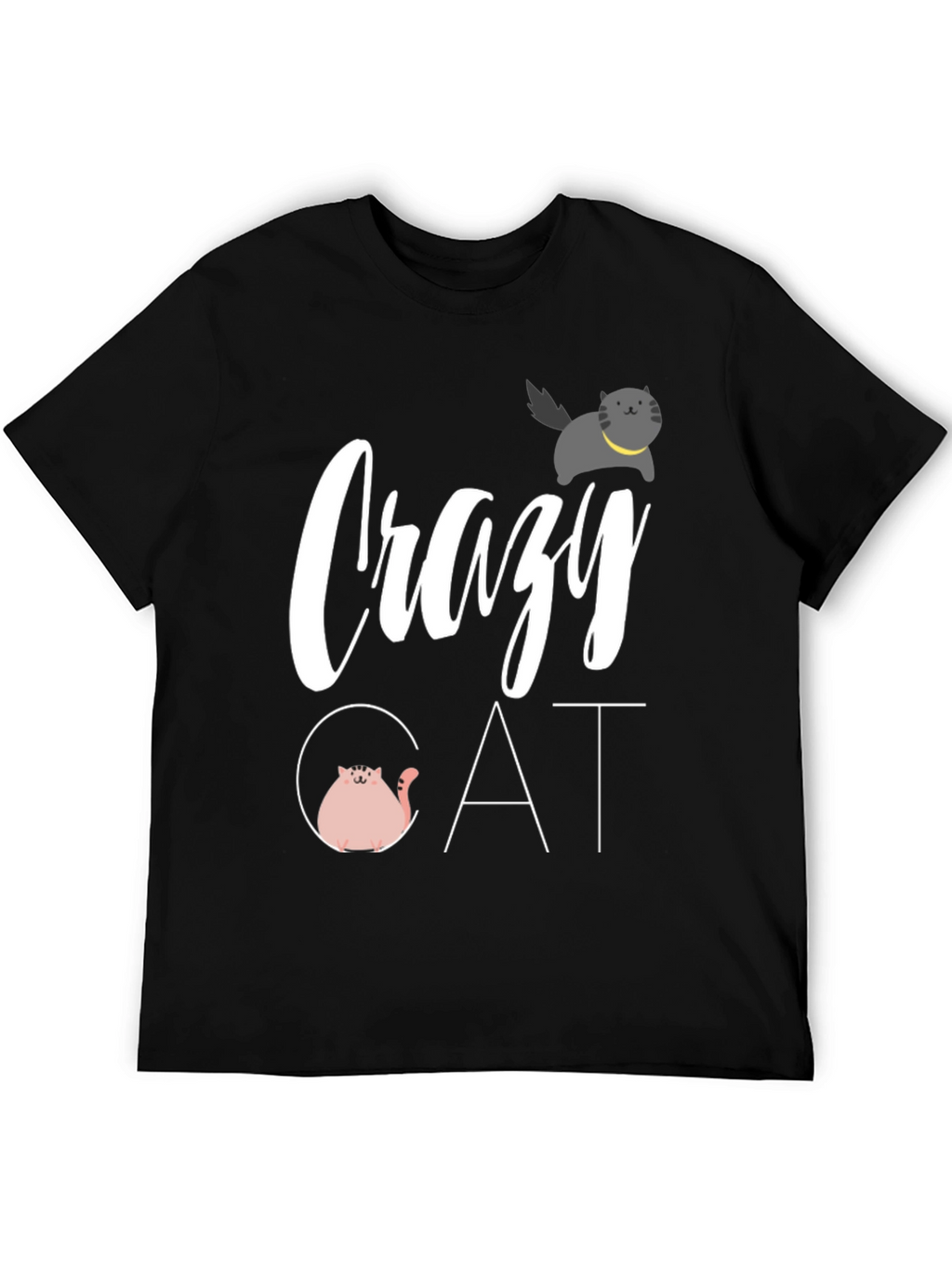 Crazy Cat Graphic Tee