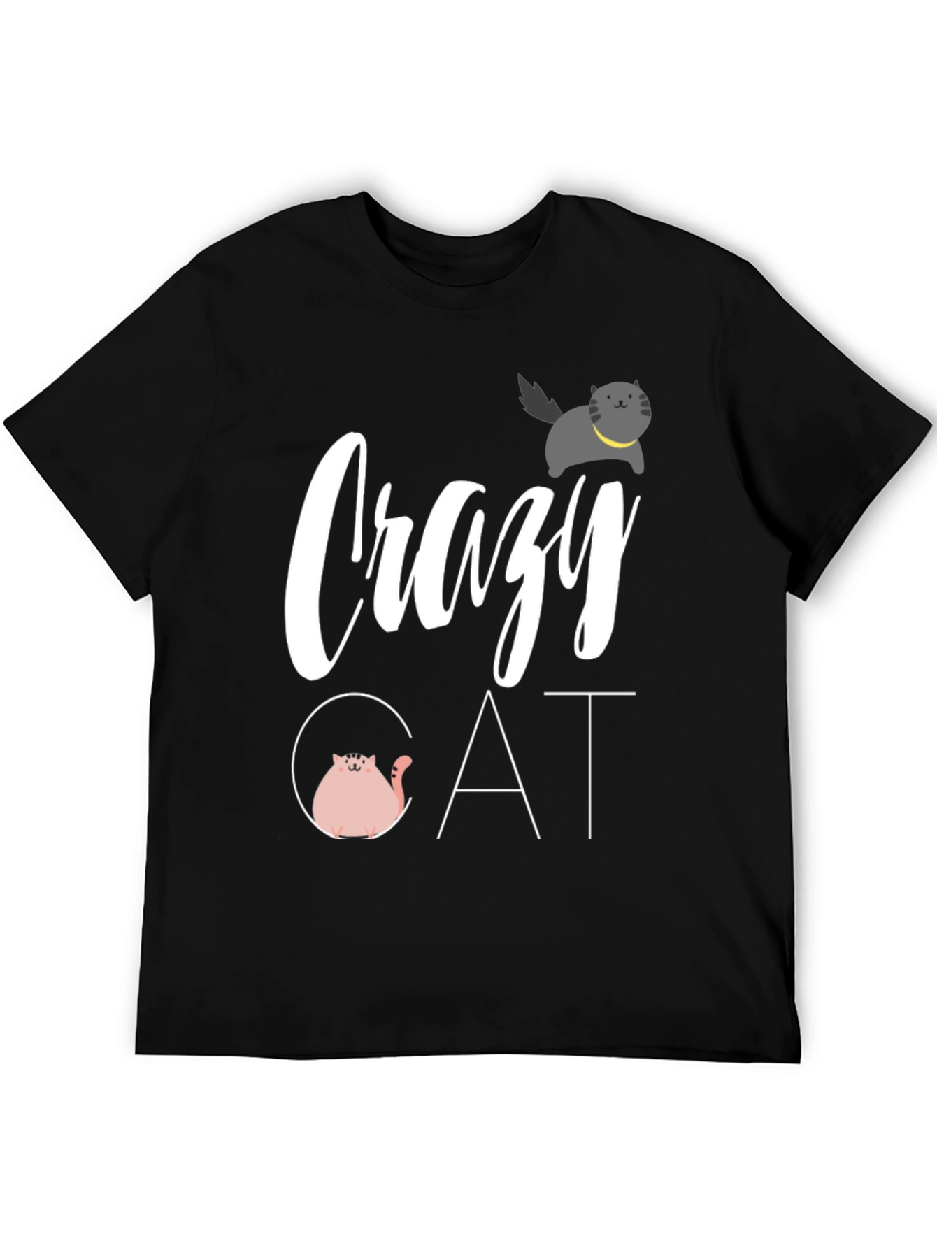 Crazy Cat Graphic Tee