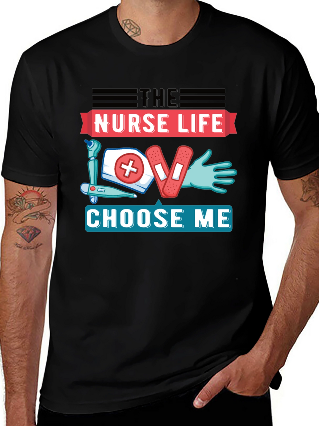 Nurse Life T-Shirt - Choose Me Graphic Tee