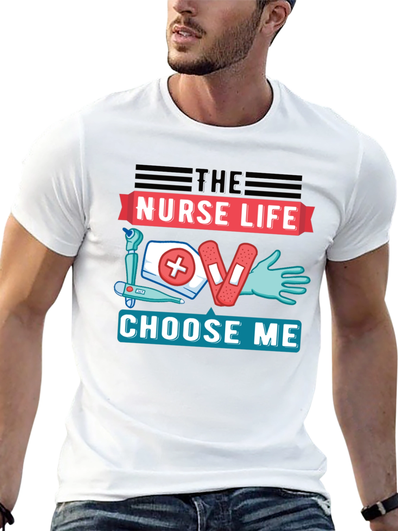 Nurse Life T-Shirt - Choose Me Graphic Tee