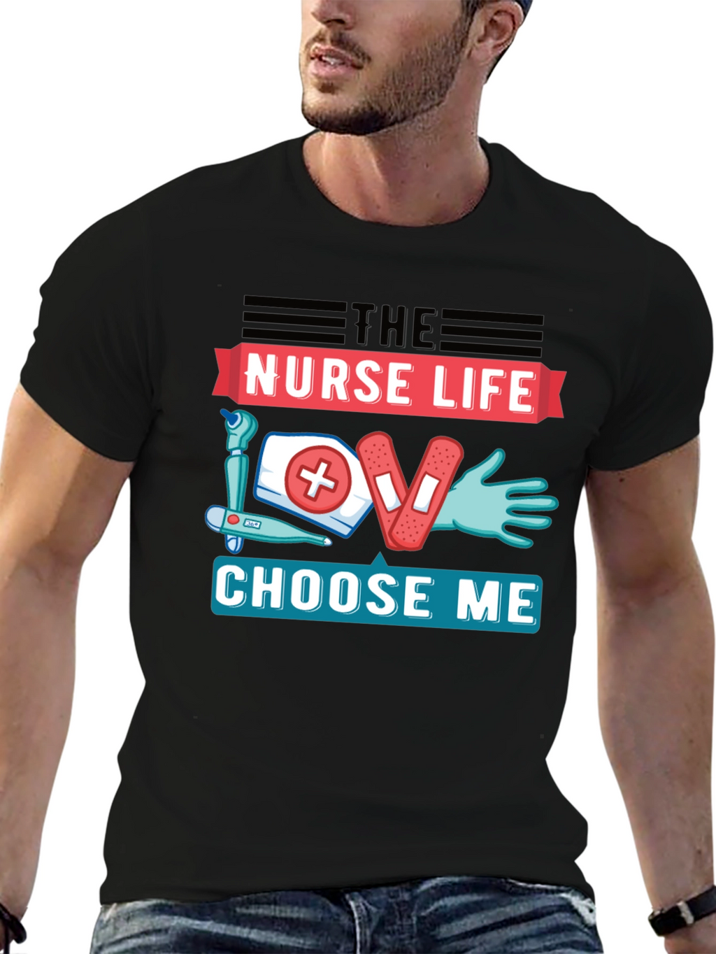 Nurse Life T-Shirt - Choose Me Graphic Tee
