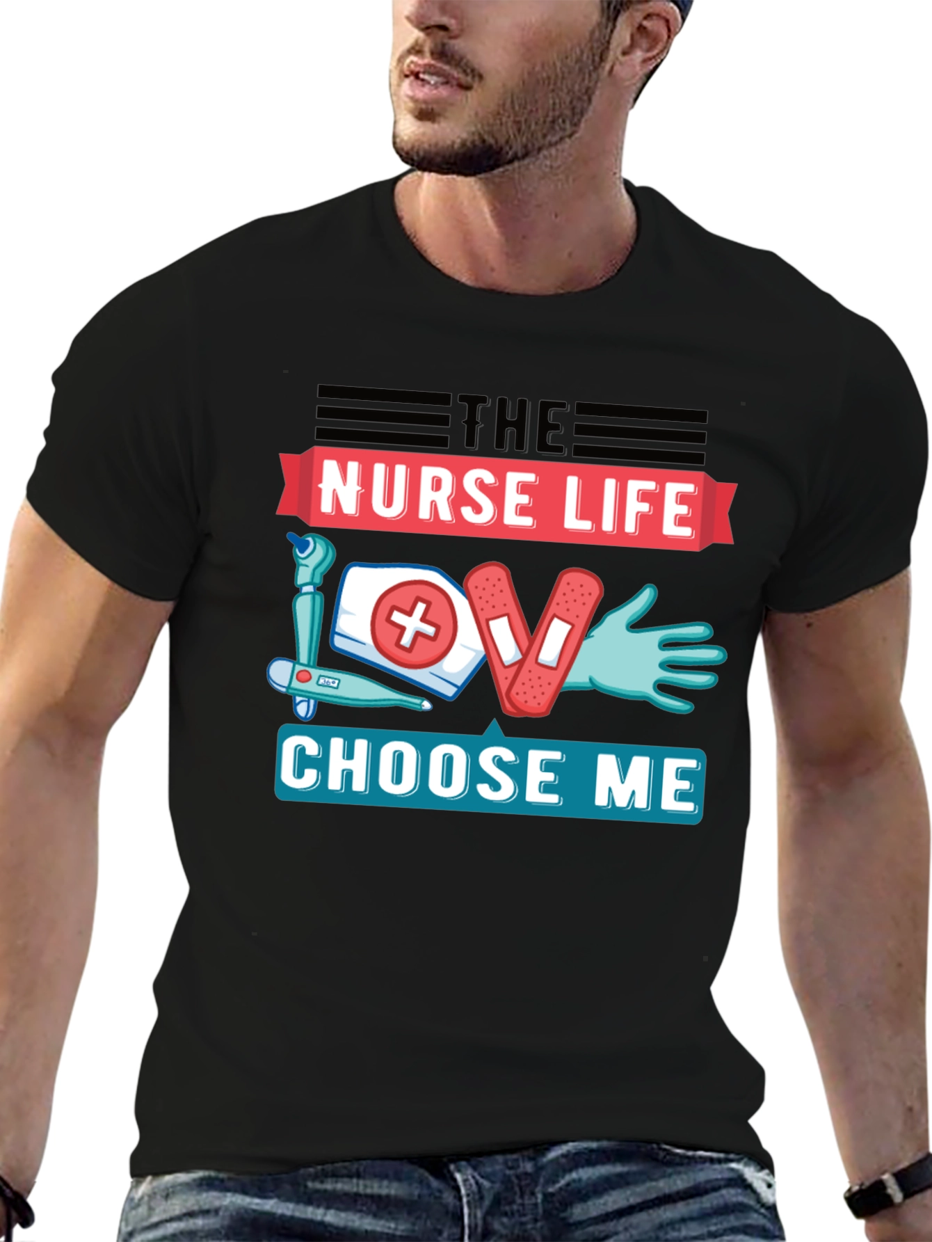 Nurse Life T-Shirt - Choose Me Graphic Tee