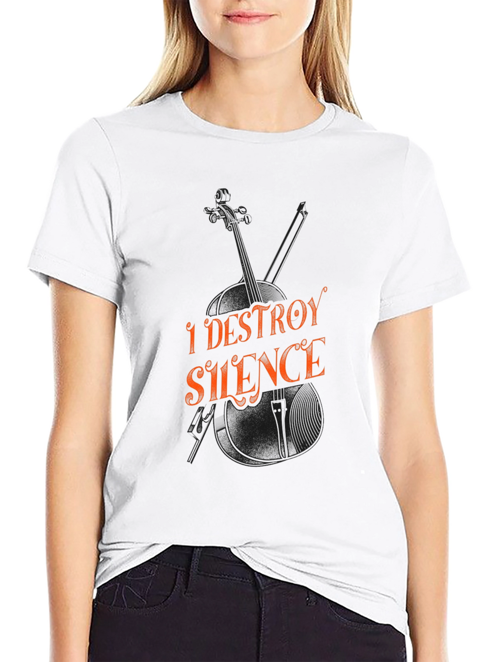 I Destroy Silence Graphic Tee