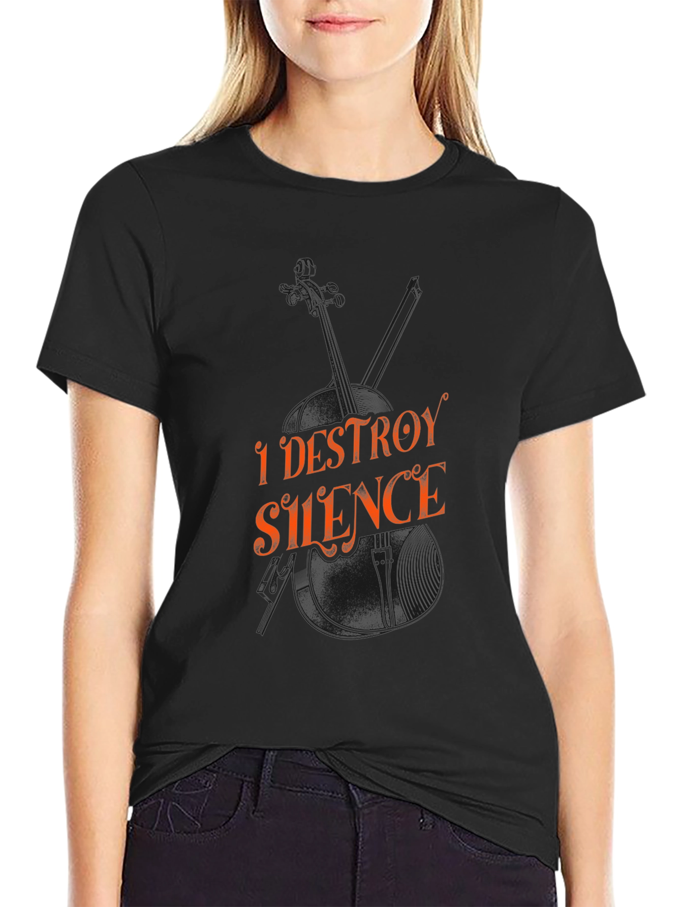 I Destroy Silence Graphic Tee