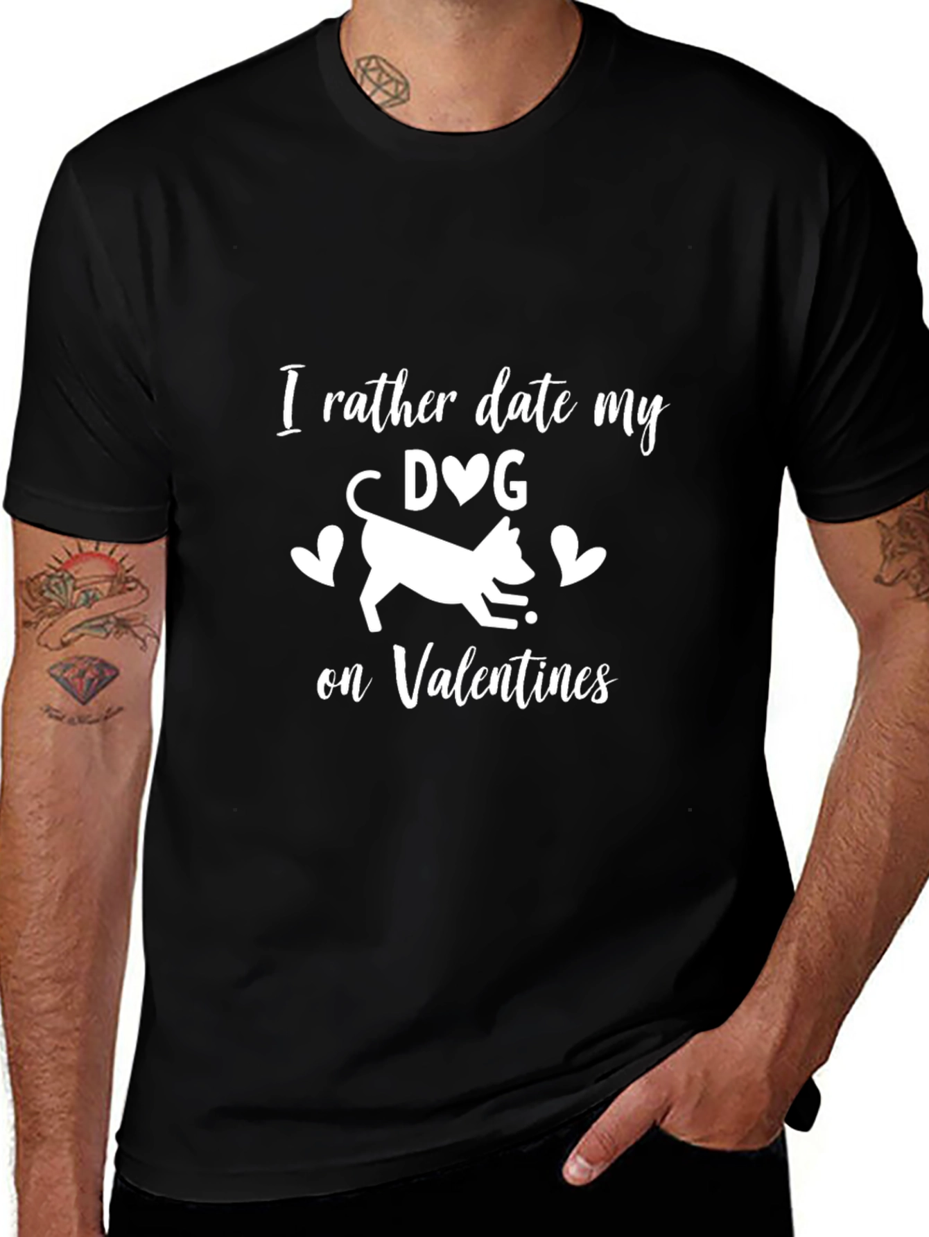 Dog Lover Valentines Day T-Shirt