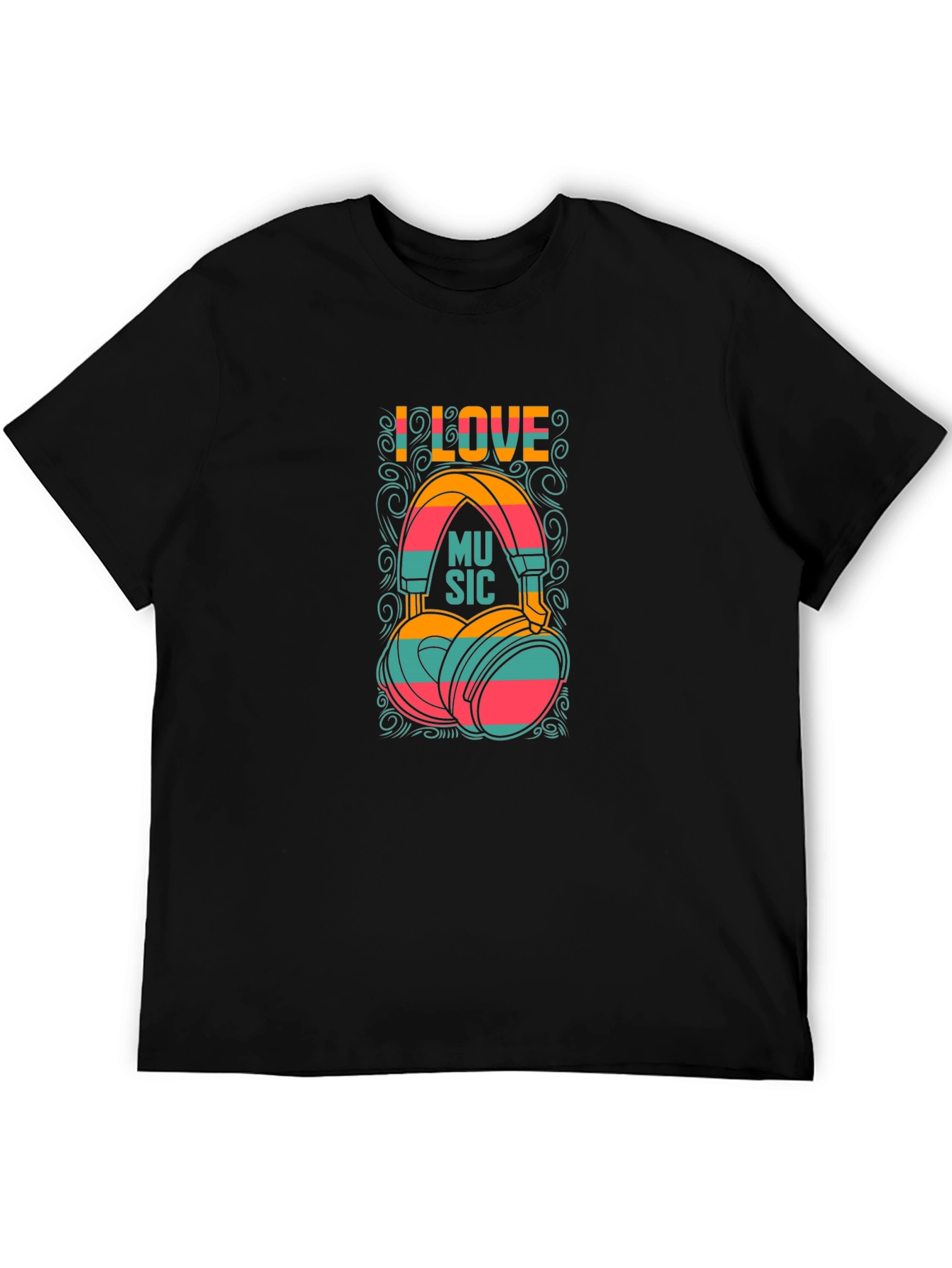 I Love Music Graphic Tee - Stylish & Comfy