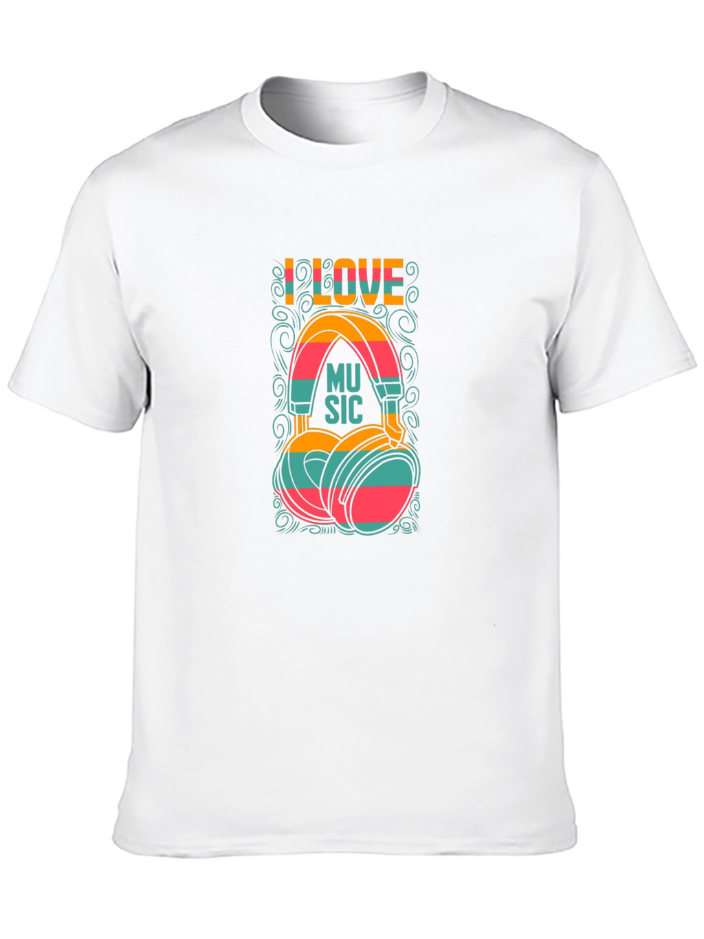 I Love Music Graphic Tee - Stylish & Comfy