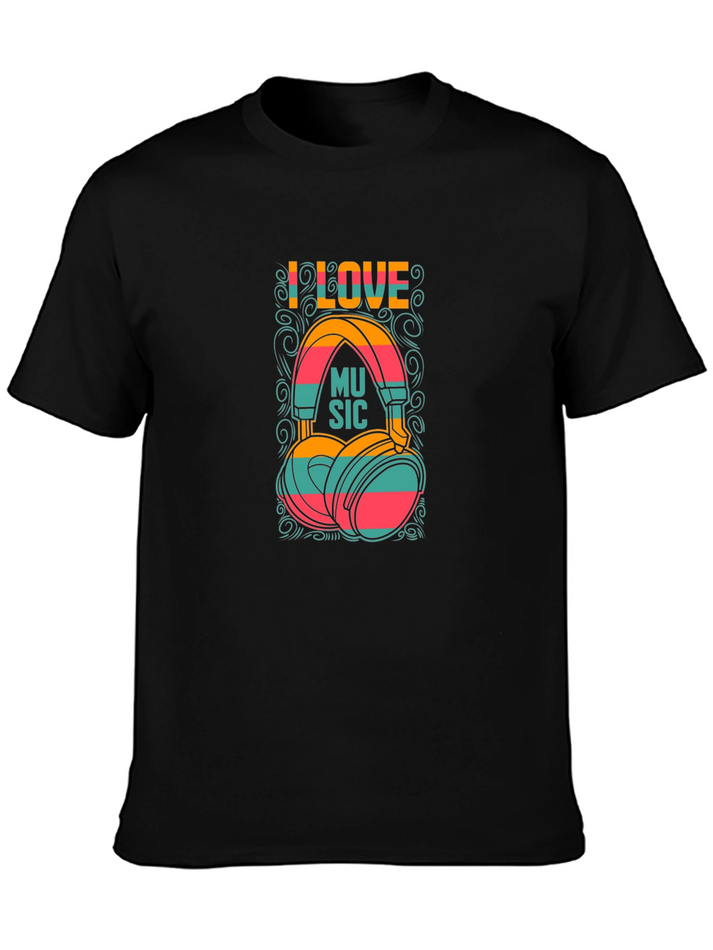 I Love Music Graphic Tee - Stylish & Comfy